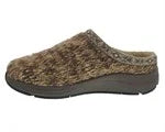 Men's Drew Relax Slipper 47105 Brown Sweater Fabric