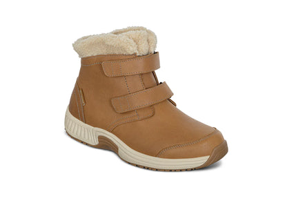 Women's Orthofeet Florence Waterproof Boot Camel