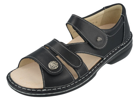 Finn Comfprt Biella-S Sandal Schwarz Nappaseda