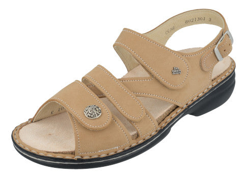 Finn Comfprt Gomera Sandal Tan Nubuk