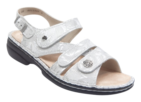 Finn Comfprt Gomera Sandal Flour (White) Hair