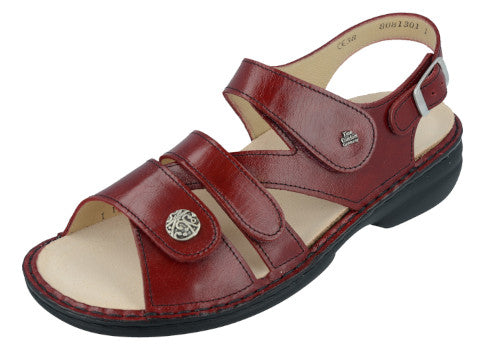 Finn Comfprt Gomera Sandal Carmine Sierra