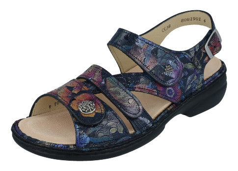 Finn Comfprt Gomera Sandal Darkblue Irpino