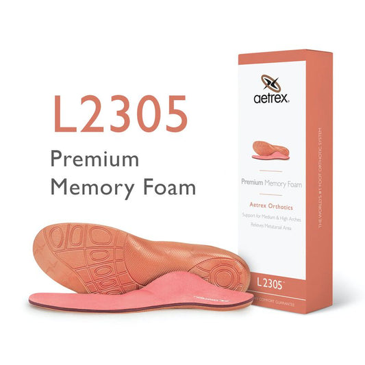 Women's Aetrex L2300 Premium Memory Foam Orthotics