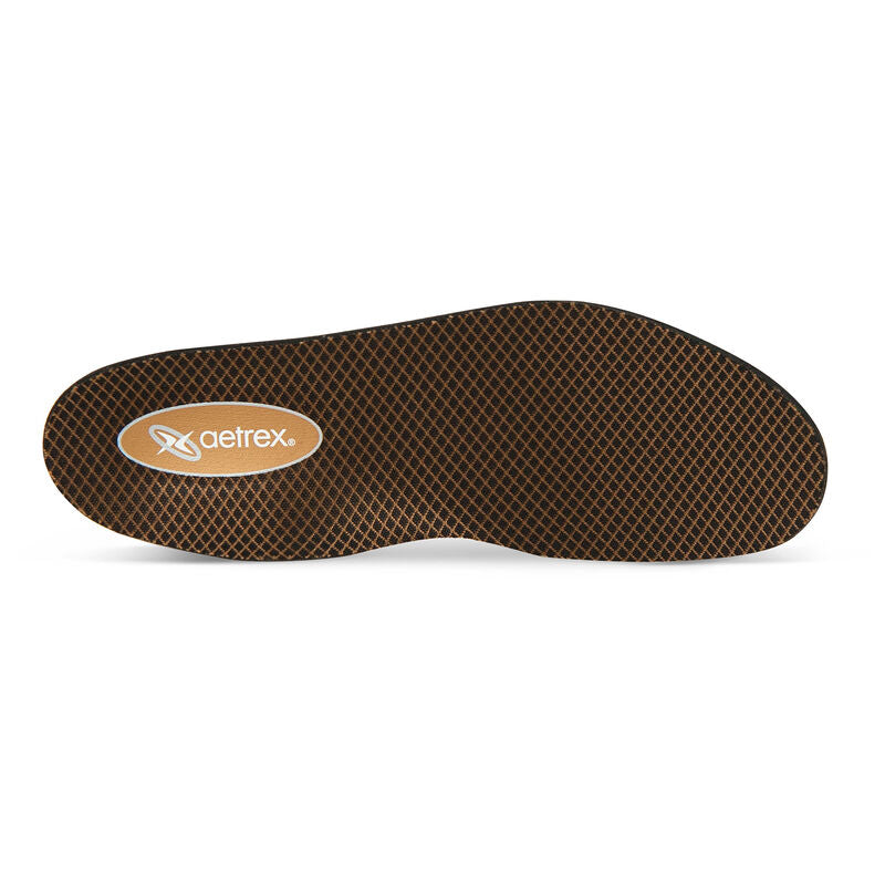 Men's Aetrex Compete Insoles With Posted Heel L420 Helps Prevent Overpronation