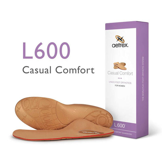 Women's Aetrex L600 Casual Orthotics - Insole For Everyday Shoes