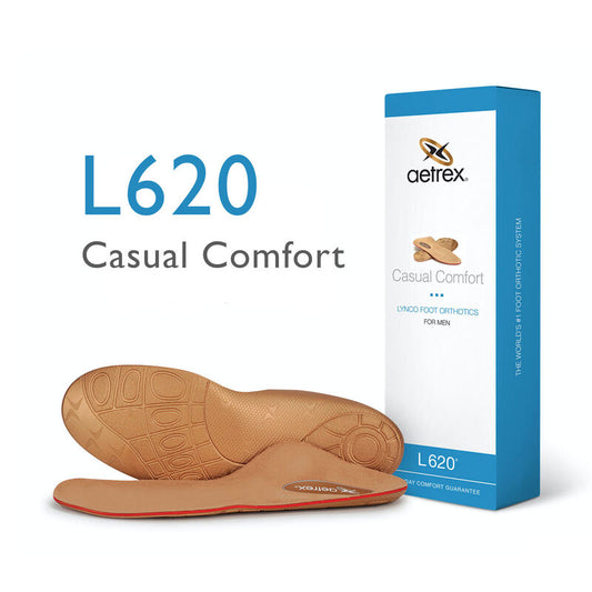 Men’s Aetrex L620 Casual Comfort Posted Orthotics
