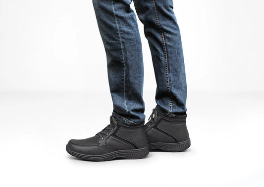 Men's Orthofeet Highline Boots Black