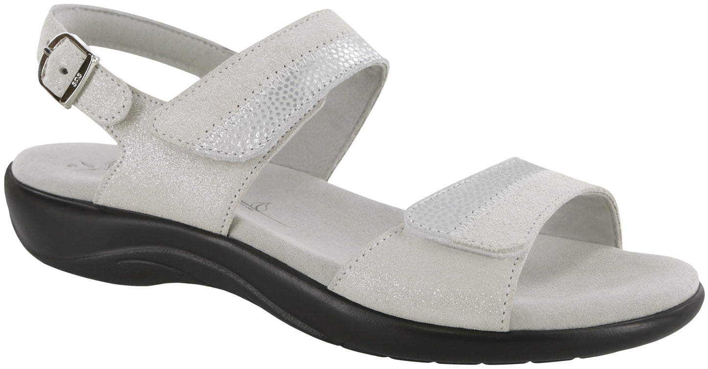 Women's SAS Nudu Silver Mist Sandal 2510-653