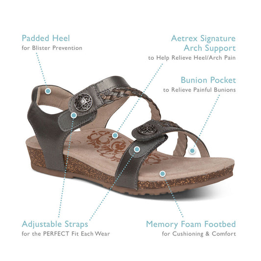 Women's Aetrex Jillian Sandal
