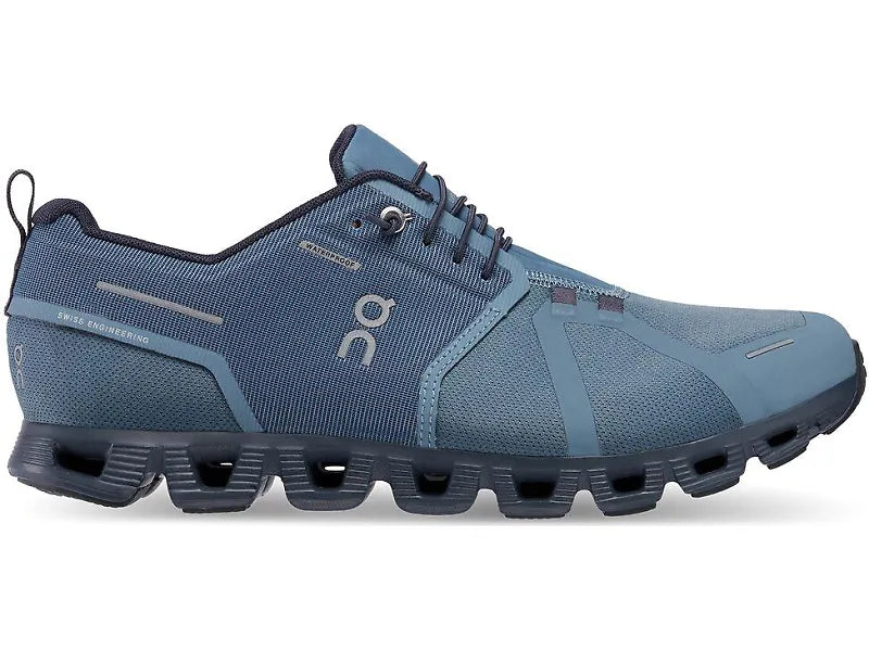 Men's On Running Cloud 5 Waterproof 59.98531 Metal /Navy