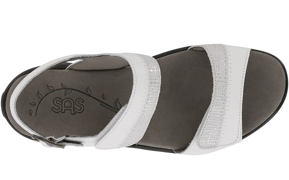 Women's SAS Nudu White Sandal 2510-001