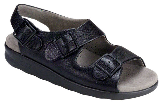 Women's SAS Relaxed Sandal Black 1760-013