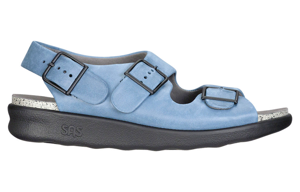 Women's SAS Relaxed Sandal Denim Blue 1760-106