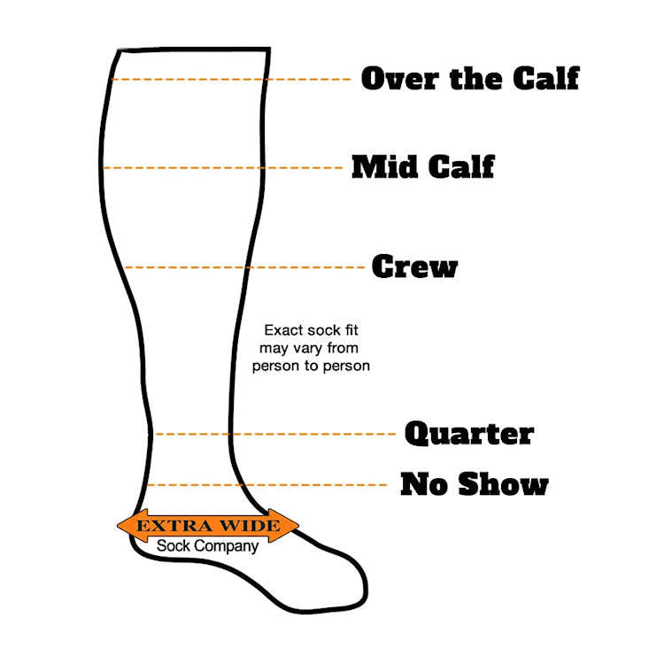 Extra Wide Bariatric Socks FG5082