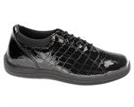 Women's Drew Tulip 10202-1P Black Croc