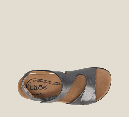 Women's Taos Serene Sandal 14178 Pewter