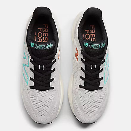 Men's New Balance M1080V13 Grey Matter with Cyber Jade and Black