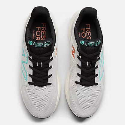 Men's New Balance M1080V13 Grey Matter with Cyber Jade and Black