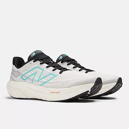 Men's New Balance M1080V13 Grey Matter with Cyber Jade and Black