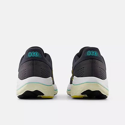 Men's New Balance M860V14 Magnet with Ginger Lemon and Cyber Jade