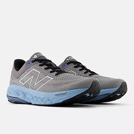 Men's New Balance M860V14 Slate Grey with Chrome Blue and Sea Salt