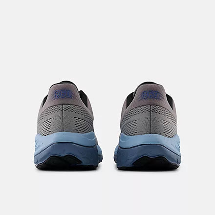 Men's New Balance M860V14 Slate Grey with Chrome Blue and Sea Salt