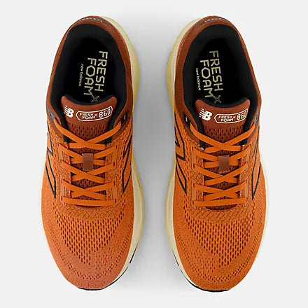 Men's New Balance M860V14 Infield Clay with Relic Brown and Black