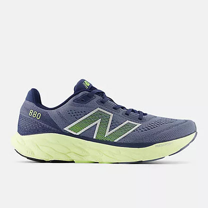 Men's New Balance M880V14 Arctic Grey with Limelight and NB Navy
