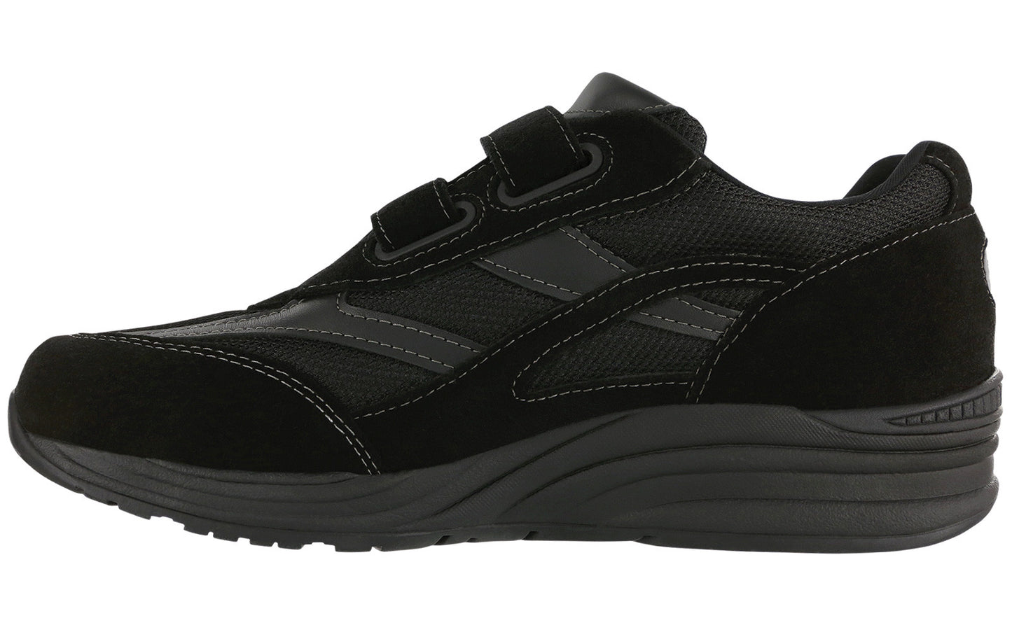 Men's SAS JV Mesh velcro strap 2400-013 Black