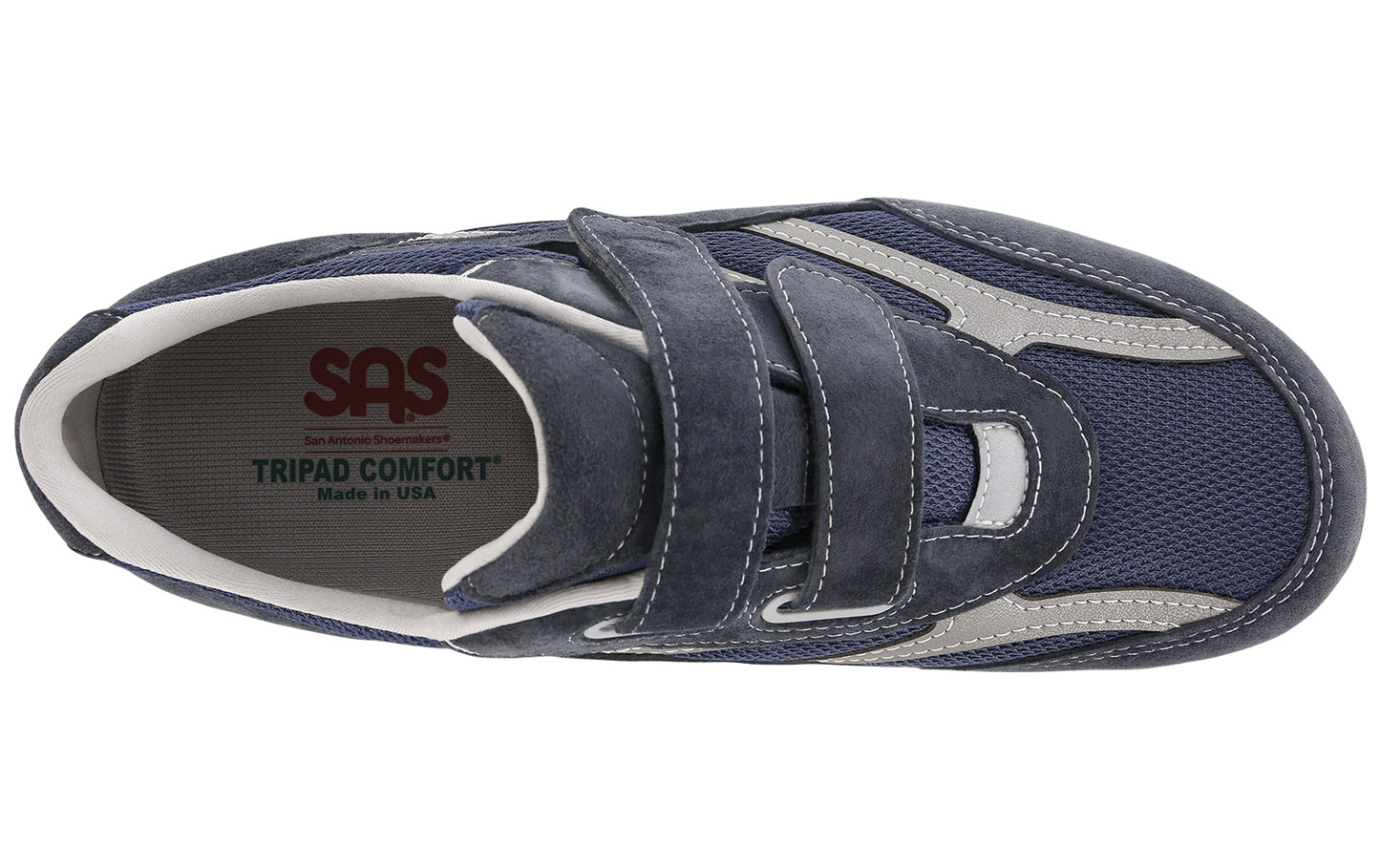 Men's SAS JV Mesh velcro strap 2400-113 Blue