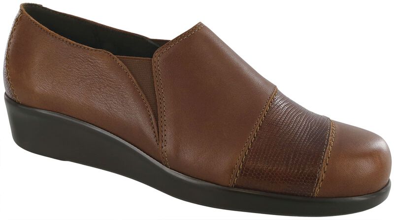 Women's SAS Nora Slip On Loafer 3570-715 Auburn Lizard
