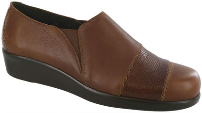 Women's SAS Nora Slip On Loafer 3570-715 Auburn Lizard