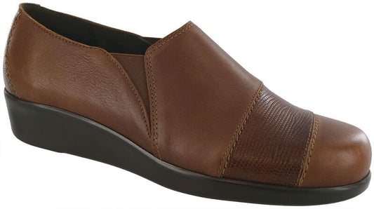Women's SAS Nora Slip On Loafer 3570-715 Auburn Lizard