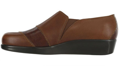 Women's SAS Nora Slip On Loafer 3570-715 Auburn Lizard
