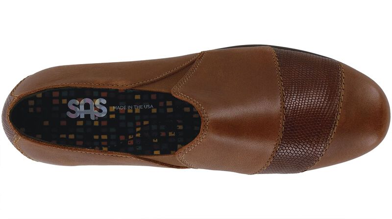 Women's SAS Nora Slip On Loafer 3570-715 Auburn Lizard