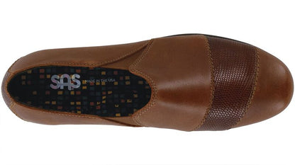 Women's SAS Nora Slip On Loafer 3570-715 Auburn Lizard
