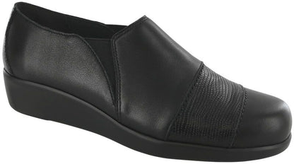 Women's SAS Nora Slip On Loafer 3570-714 Black Lizard