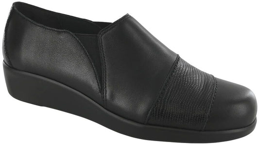 Women's SAS Nora Slip On Loafer 3570-714 Black Lizard