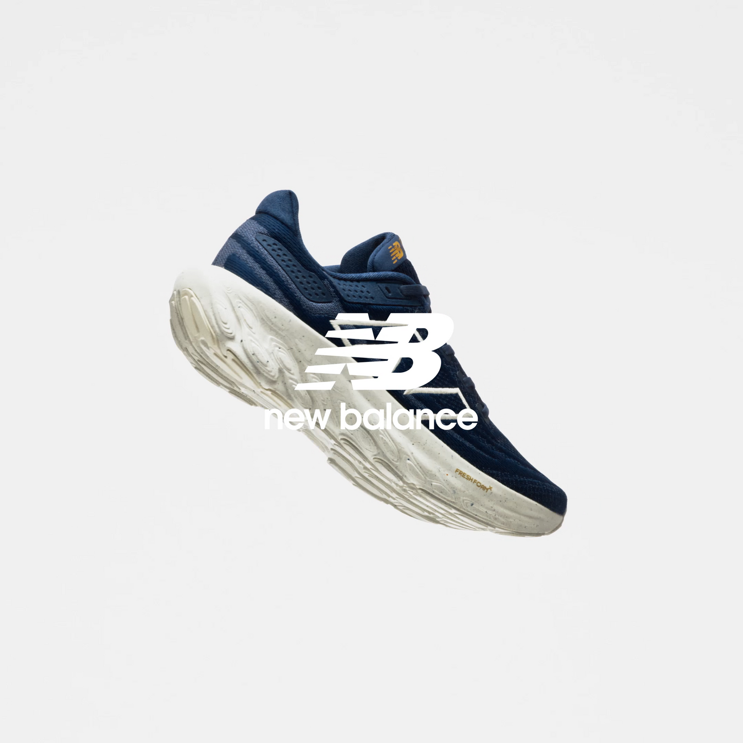 Men's New Balance M1080V13 Navy with Vintage Indigo and Sea Salt