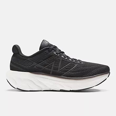 Women's New Balance W1080V13 Black with White