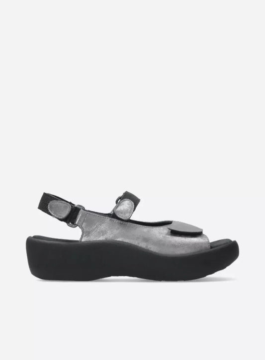Wolky JEWEL Sandal Gray Nubuck
