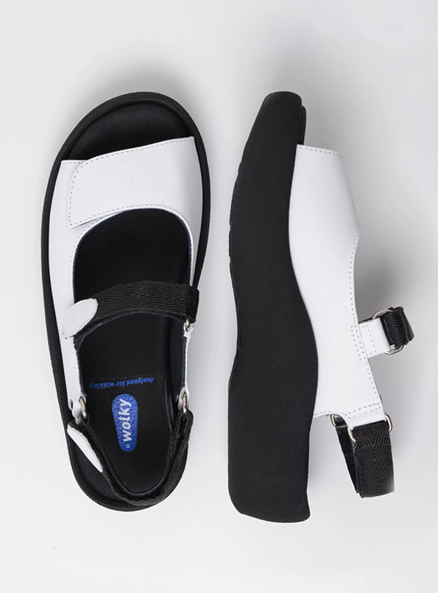 Wolky JEWEL Sandal White Leather