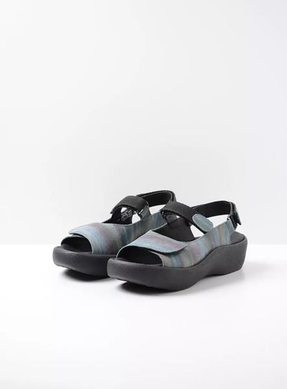 Wolky JEWEL Sandal multi jeans suede