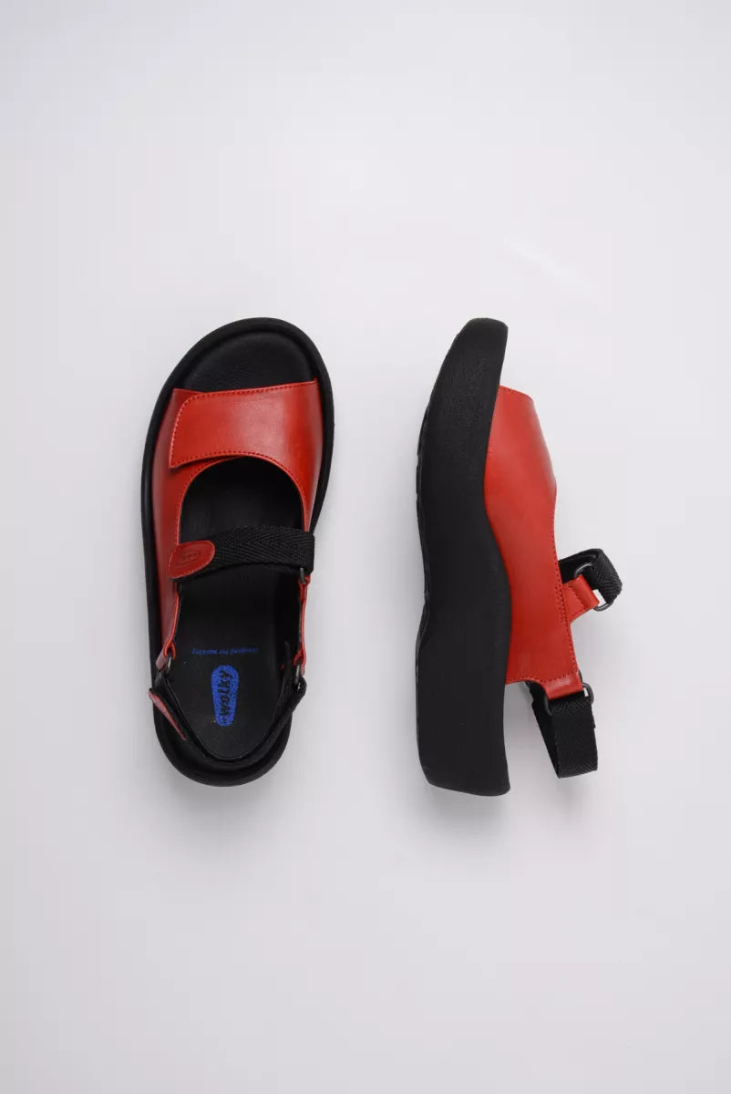 Wolky JEWEL Sandal Red Leather